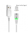 PZOZ kabel magnetyczny kabel Micro usb typu C magnes ładowarka szybkiego ładowania Microusb dla iphone X Samsung S9 S10 xiaomi u