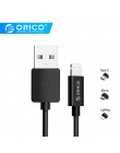 Orico USB kabel dla Iphone 8 7 6 s plus X ładowania dla Ipad mini oświetlenie USB kabel do synchronizacji ładowarki do telefonu 