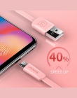 USAMS 2A szybko ładujący kabel micro USB, synchronizować dane kabel microusb do Samsung Xiaomi Huawei telefonu komórkowego z sys