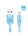 USAMS 2A szybko ładujący kabel micro USB, synchronizować dane kabel microusb do Samsung Xiaomi Huawei telefonu komórkowego z sys