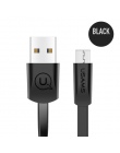 USAMS 2A szybko ładujący kabel micro USB, synchronizować dane kabel microusb do Samsung Xiaomi Huawei telefonu komórkowego z sys