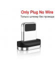 FLOVEME 3A magnetyczny kabel USB typu C kabel Micro USB do iPhone 1 M kabel szybkiego ładowania Nylon LED magnetyczny ładowarka 