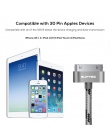 SUPTEC 30 kabel USB pin dla iPhone 4S 4 3GS iPad 1 2 3 ipoda Nano itouch kabel ładowarki 2 M 3 M szybkie ładowanie danych synchr