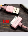 SUPTEC 30 kabel USB pin dla iPhone 4S 4 3GS iPad 1 2 3 ipoda Nano itouch kabel ładowarki 2 M 3 M szybkie ładowanie danych synchr