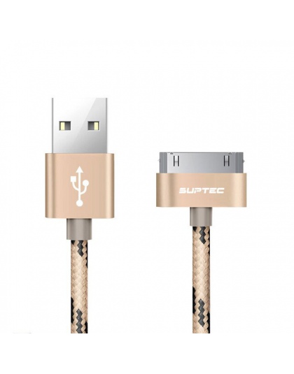 SUPTEC 30 kabel USB pin dla iPhone 4S 4 3GS iPad 1 2 3 ipoda Nano itouch kabel ładowarki 2 M 3 M szybkie ładowanie danych synchr