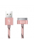 SUPTEC 30 kabel USB pin dla iPhone 4S 4 3GS iPad 1 2 3 ipoda Nano itouch kabel ładowarki 2 M 3 M szybkie ładowanie danych synchr