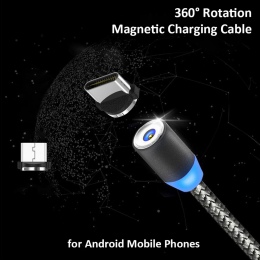 Magnetyczny micro USB ładowania adapter portu konwerter do Samsung Xiaomi Huawei telefonów z systemem Android tabletki [głowa ty