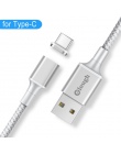 Elough magnetyczny kabel usb do ładowania dla iphone xr ładowarka kabel micro usb cable usb typu c kabel magnetyczny kabel szybk