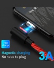 90 stopni kabel magnetyczny usb c Micro usb typu C szybki kabel do ładowania L Micro usb typu C magnes ładowarka do iphone X xia