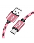 OLAF USB typu C szybkie ładowanie kabel USB C typu C 3.1 przewód danych ładowarka do telefonu na USB kable do Samsung S9 S8 uwag