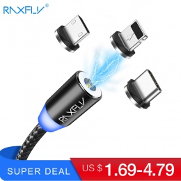 RAXFLY 2in1 kabel magnetyczny typu C kabel Micro USB do Samsung Xiaomi magnes ładowarka dla iPhone XS ładowanie magnetyczne prze