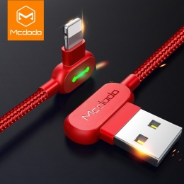 Kabel USB MCDODO dla iPhone X XS MAX XR 8 7 6 5 6 s S plus szybki kabel do ładowania ładowarki do telefonu komórkowego Usb do tr