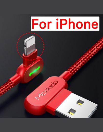 Kabel USB MCDODO dla iPhone X XS MAX XR 8 7 6 5 6 s S plus szybki kabel do ładowania ładowarki do telefonu komórkowego Usb do tr