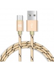 Kabel USB do iphone'a szybka Micro kabel ładowania do Samsunga Huawei Xiaomi data kable dla iPad telefon komórkowy szybka ładowa