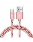 Kabel USB do iphone'a szybka Micro kabel ładowania do Samsunga Huawei Xiaomi data kable dla iPad telefon komórkowy szybka ładowa