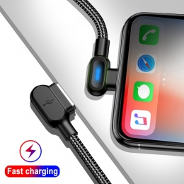 OLAF Micro USB typu C kabel 90 stopni szybkie ładowanie kabel USB do transmisji danych dla Samsung S9 S10 Xiaomi Huawei LG HTC M