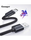 Essager 3A kabel USB typu C szybkie ładowanie dla Samsung dla S10 S9 USB-C szybkie ładowanie dla Xiaomi mi9 typu C szybkie ładow