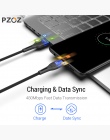 PZOZ kabel magnetyczny Micro USB C szybki adapter do ładowania Microusb typu C magnes ładowarka typu C kabel dla iPhone Samsung 