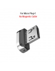 PZOZ kabel magnetyczny Micro USB C szybki adapter do ładowania Microusb typu C magnes ładowarka typu C kabel dla iPhone Samsung 