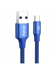 PZOZ 5A USB typu C kabel do szybkiego ładowania typu C USB C dla Huawei P20 P10 P9 Mate 20 pro 10 Nova 2 s xiaomi ładowarka USB-