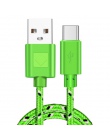 OLAF szybkiego ładowania typu C USB C mobilny kable telefoniczne nylonowy pleciony kabel 0.5 M/1 M/2 M USB C kabel 3 M szybka ła