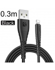 FLOVEME kabel USB o wysokiej wytrzymałości 0.3 m/1 m dla iPhone kabel Micro USB typu C kabel do ładowarki Data Sync dla iPhone X