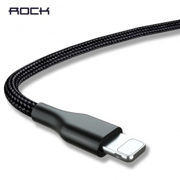 ROCK kabel USB do telefonu iPhone 5 5S 6 6 S 7 8 Plus XS MAX XR X USB do ładowania kabel do synchronizacji danych dla iPad iOS ł