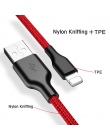 ROCK kabel USB do telefonu iPhone 5 5S 6 6 S 7 8 Plus XS MAX XR X USB do ładowania kabel do synchronizacji danych dla iPad iOS ł