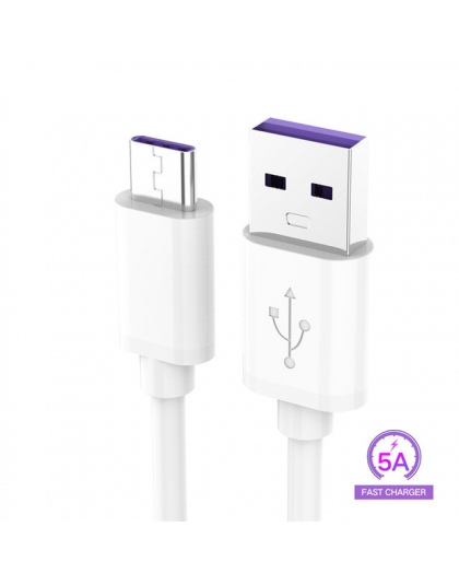 Robotsky 5A kabel USB typu C USB3.1 męski na typ C kobieta szybka ładowarka do ładowania danych kabel do Huawei Mate 10 p10 P20 