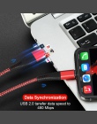 Coolreall 2.4A kabel Micro USB szybkie ładowanie USB kabel do transmisji danych Nylon przewód do synchronizacji dla Samsung Huaw