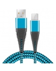 Coolreall 2.4A kabel Micro USB szybkie ładowanie USB kabel do transmisji danych Nylon przewód do synchronizacji dla Samsung Huaw