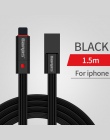 GARAS ponownie kabel USB do iPhone/Micro USB/typ C szybka ładowarka kabel do transmisji danych do iPhone/iPad /Xiaomi/Huawei wie