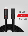 GARAS ponownie kabel USB do iPhone/Micro USB/typ C szybka ładowarka kabel do transmisji danych do iPhone/iPad /Xiaomi/Huawei wie