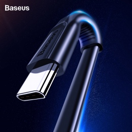 Baseus kabel USB typu C USBC szybkie ładowanie ładowarka USB-C typu c kabel do Samsung S10 S9 S8 Xiao mi mi 9 8 Huawei OnePlus 6