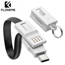 FLOVEME kabel USB typu C do Samsung Galaxy S9 Note9 telefon komórkowy kabel do Xiaomi szybkie ładowanie Huawei USB typu C kabel 