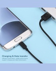 Micro USB kabel do Androida, USAMS szybka ładowarka kabel USB dla Samsung Xiaomi LG Micro USB do synchronizacji danych komórkowy