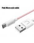 Micro USB kabel do Androida, USAMS szybka ładowarka kabel USB dla Samsung Xiaomi LG Micro USB do synchronizacji danych komórkowy