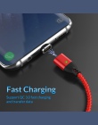 TOPK p-FLine magnetyczny kabel USB C do Samsung Galaxy S9 Plus S8 szybkie ładowanie 3.0 USB typu C szybkie ładowanie danych kabe