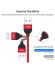 TOPK p-FLine magnetyczny kabel USB C do Samsung Galaxy S9 Plus S8 szybkie ładowanie 3.0 USB typu C szybkie ładowanie danych kabe