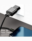 FONKEN typu C kabel magnetyczny USB C szybka ładowarka kabel do telefonu 3A komórkowy szybkie ładowanie magnes typu C przewód sy