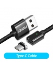 FONKEN typu C kabel magnetyczny USB C szybka ładowarka kabel do telefonu 3A komórkowy szybkie ładowanie magnes typu C przewód sy