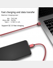 WSKEN X1 magnetyczny przewód ładowania danych kabel magnetyczny dla ładowarka do iPhone’a kabel Micro USB 3A szybkie USB typu C 