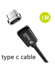 WSKEN X1 magnetyczny przewód ładowania danych kabel magnetyczny dla ładowarka do iPhone’a kabel Micro USB 3A szybkie USB typu C 