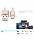 SUPTEC kabel Micro USB, nylon szybkie ładowanie kabel do synchronizacji danych do Samsung Galaxy S7 S6 S5 S4 Huawei Xiaomi Sony 