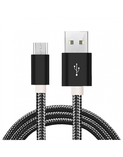 SUPTEC kabel Micro USB, nylon szybkie ładowanie kabel do synchronizacji danych do Samsung Galaxy S7 S6 S5 S4 Huawei Xiaomi Sony 