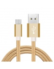 SUPTEC kabel Micro USB, nylon szybkie ładowanie kabel do synchronizacji danych do Samsung Galaxy S7 S6 S5 S4 Huawei Xiaomi Sony 