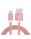 SUPTEC kabel Micro USB, nylon szybkie ładowanie kabel do synchronizacji danych do Samsung Galaxy S7 S6 S5 S4 Huawei Xiaomi Sony 