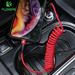 FLOVEME zwijany kabel USB dla iPhone XS Max XR X 8 7 6 s 2A szybki kabel do ładowania dla iPhone iPad Pro ładowarki do telefonu 