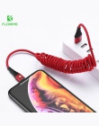 FLOVEME zwijany kabel USB dla iPhone XS Max XR X 8 7 6 s 2A szybki kabel do ładowania dla iPhone iPad Pro ładowarki do telefonu 