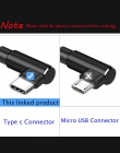 Suntaiho USB typu C kabel do Xiaomi mi 9 mi 9 redmi note 7 Samsung s9 90 stopni kabel USB C przewód szybkoładujący do huawei p20